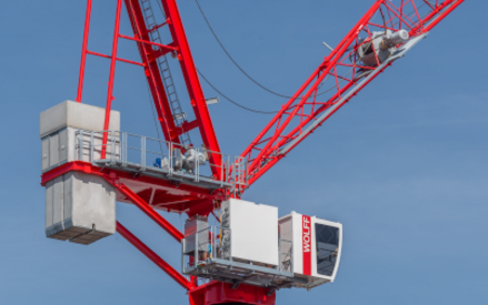 The WOLFF 235 B Luffing Jib Crane